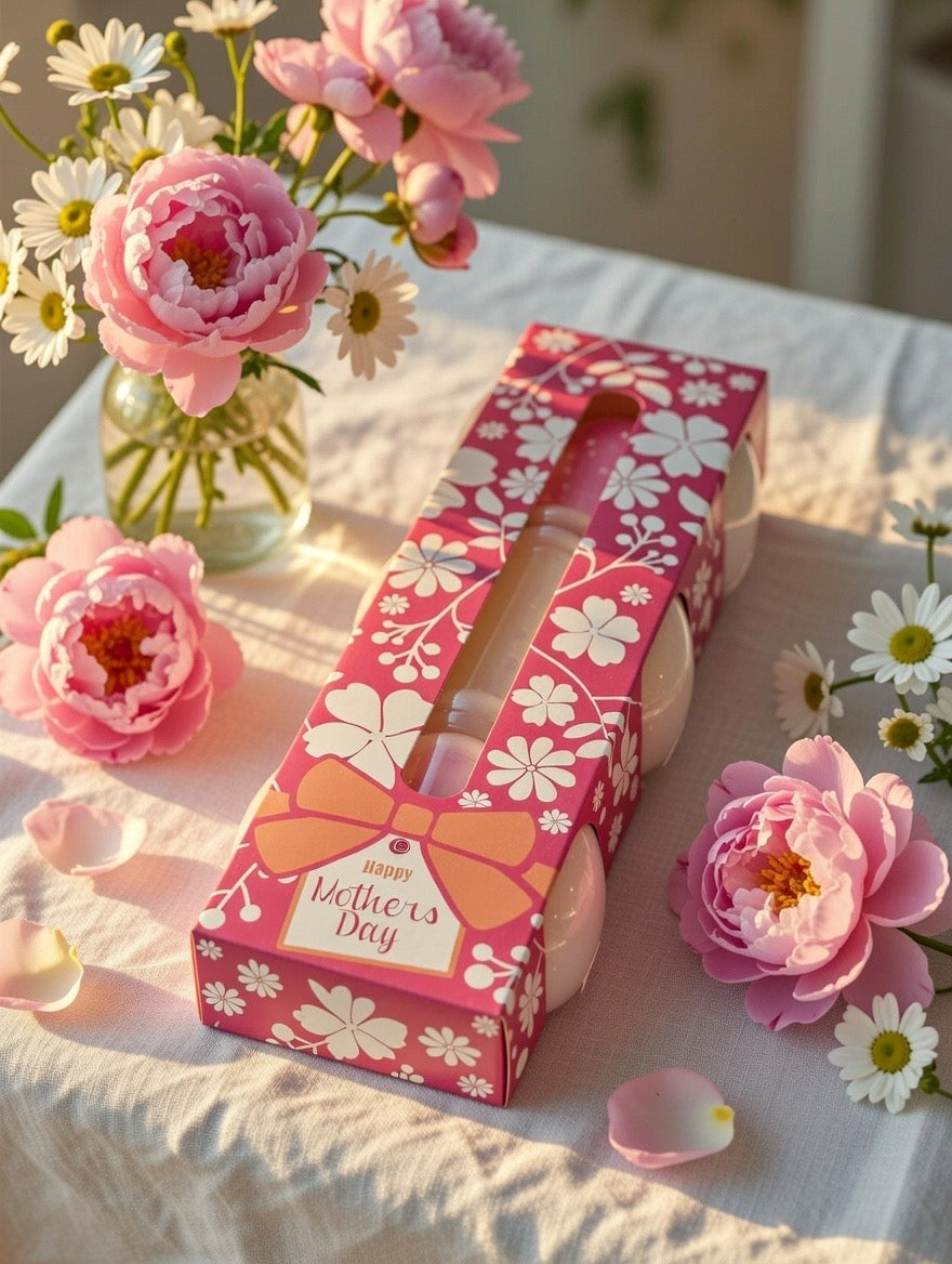 3 x 50g pots in decorative sleeve