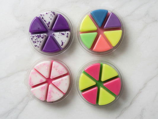 4 for £5 wax melt sectioned clams