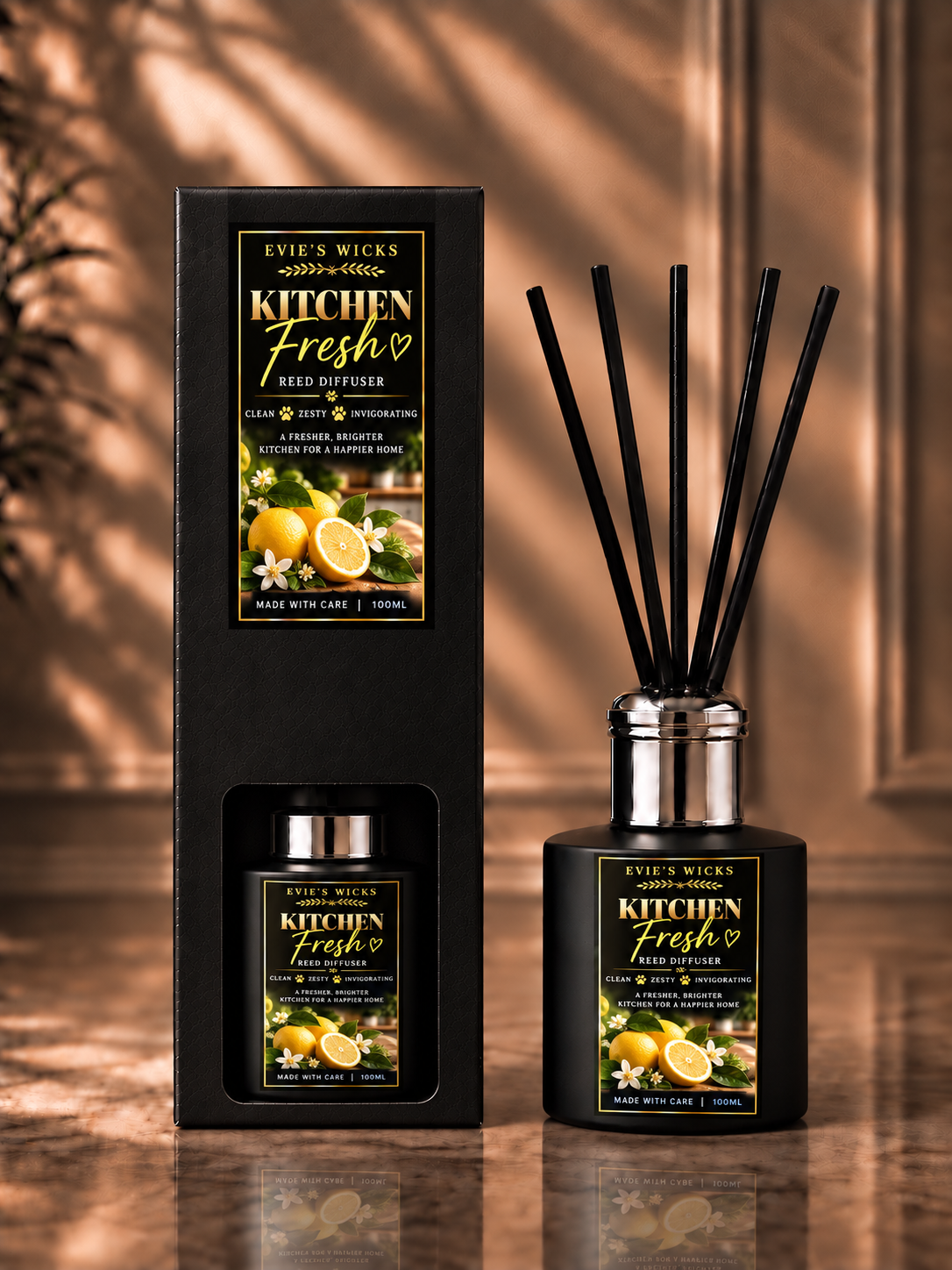 Kitchen Fresh Reed Diffuser 100ml