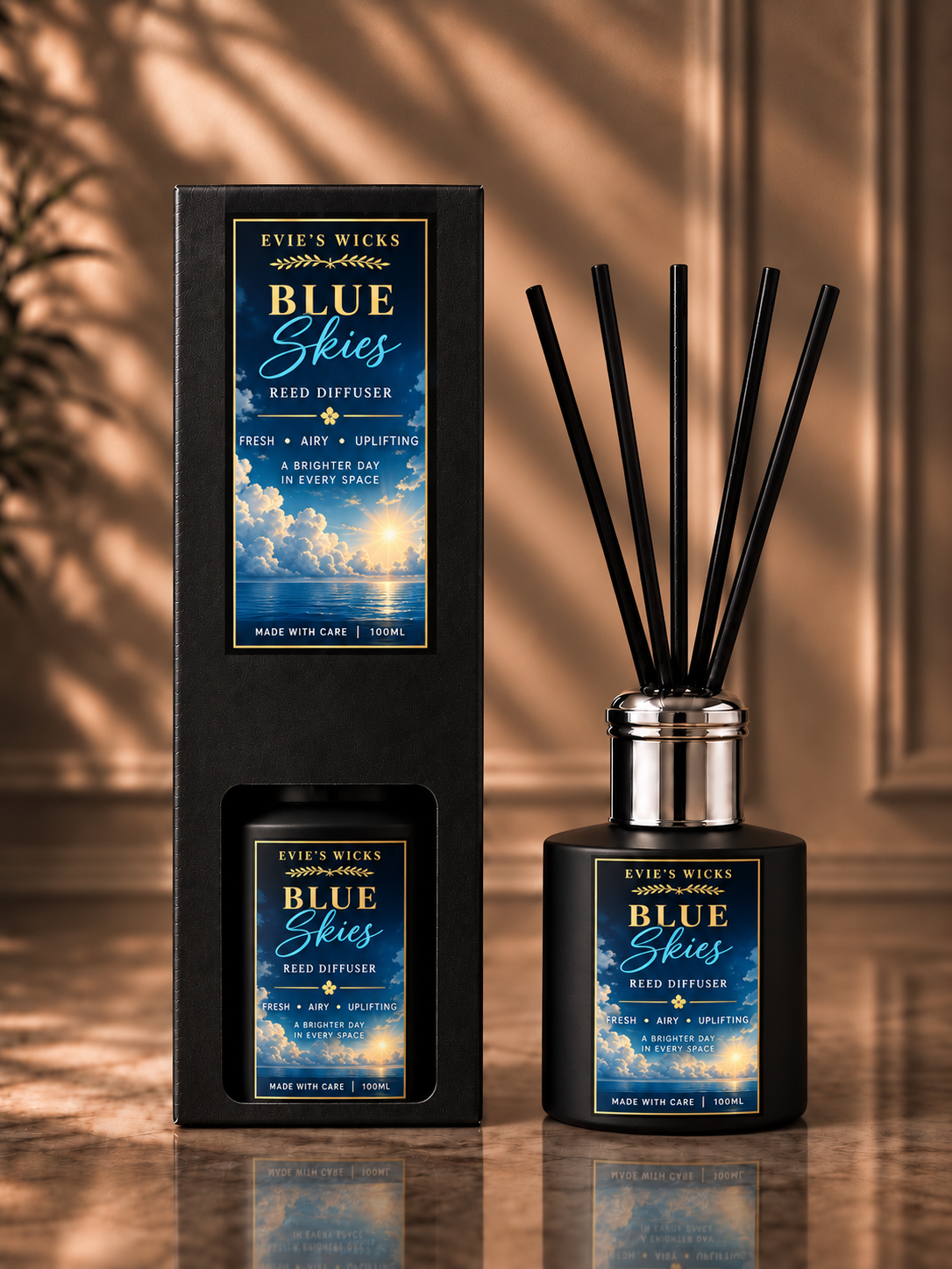 Blue Skies Reed Diffuser 100ml