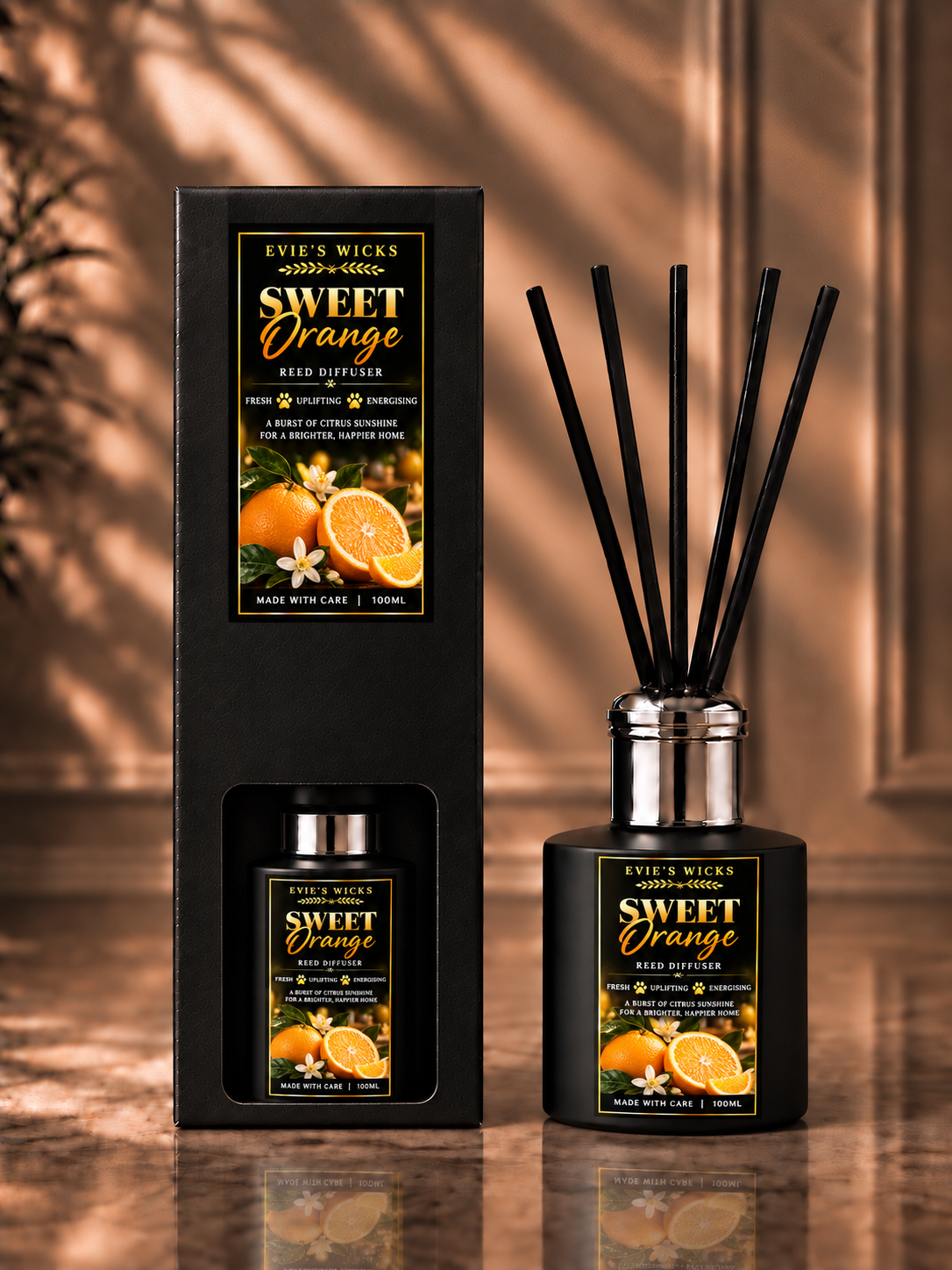 Sweet Orange Reed Diffuser 100mls