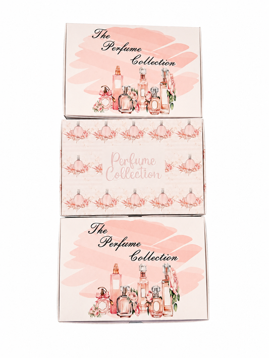 Clearance perfume boxes 3 for £10