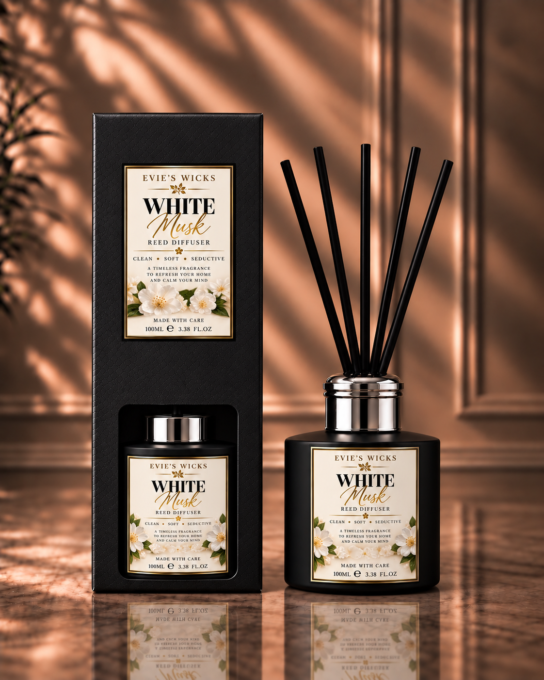 White Musk Reed Diffuser 100mls