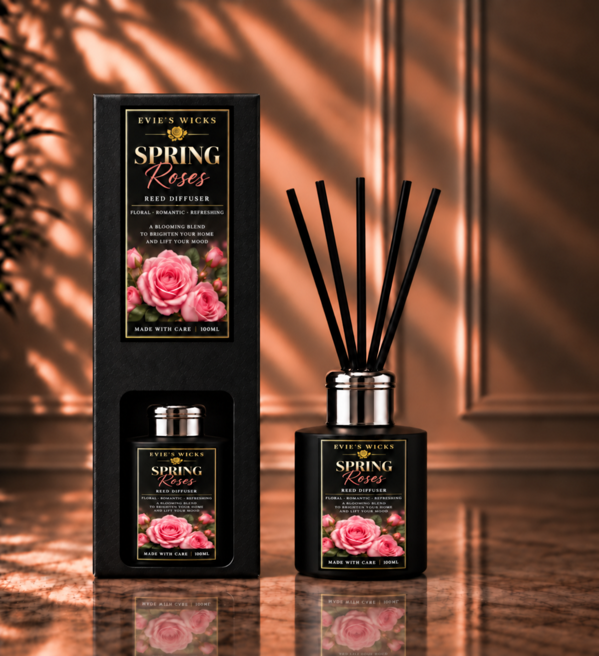 Spring Roses Reed Diffuser 100mls