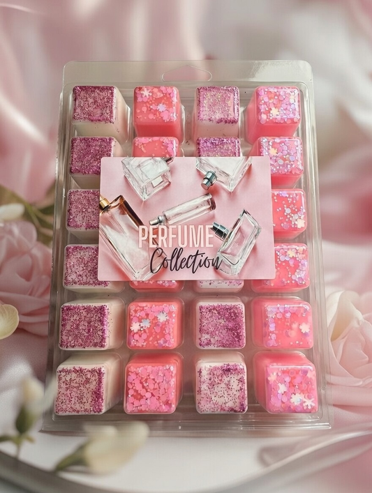 24 perfume inspired wax melts