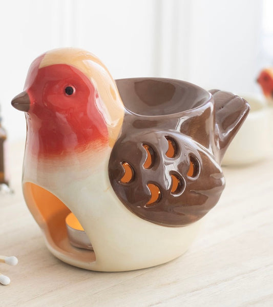 ROBIN SHAPED OIL BURNER AND WAX WARMER