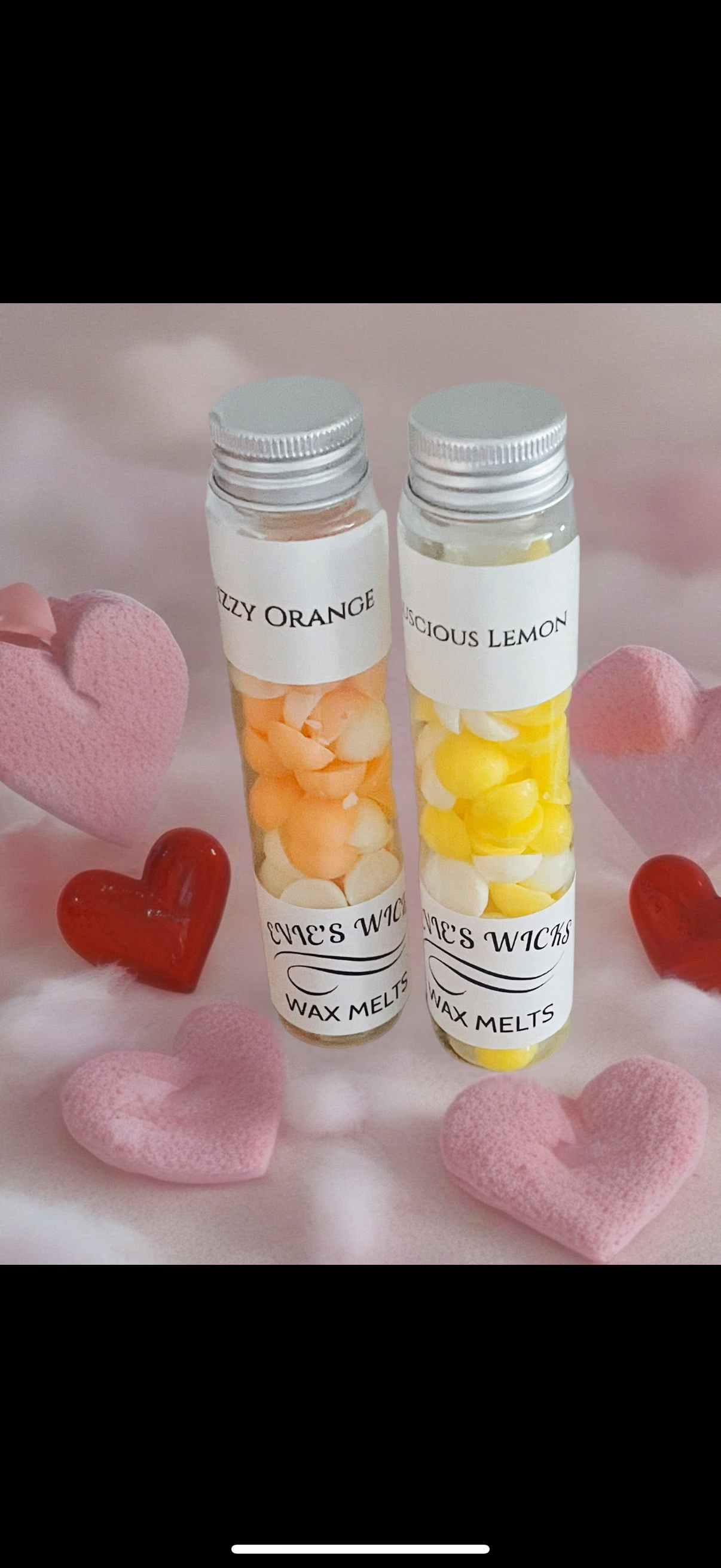 Wax melt scoopies tubes