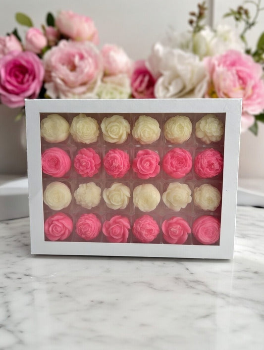 24 perfume inspired wax melts gift box