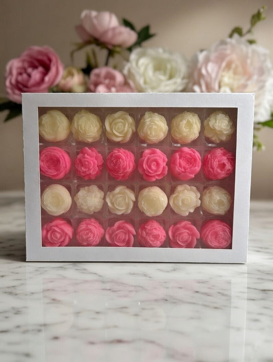 24 perfume inspired wax melts gift box