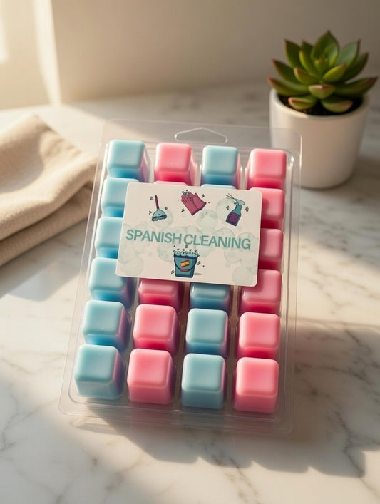 Spanish cleaning themed wax melts
