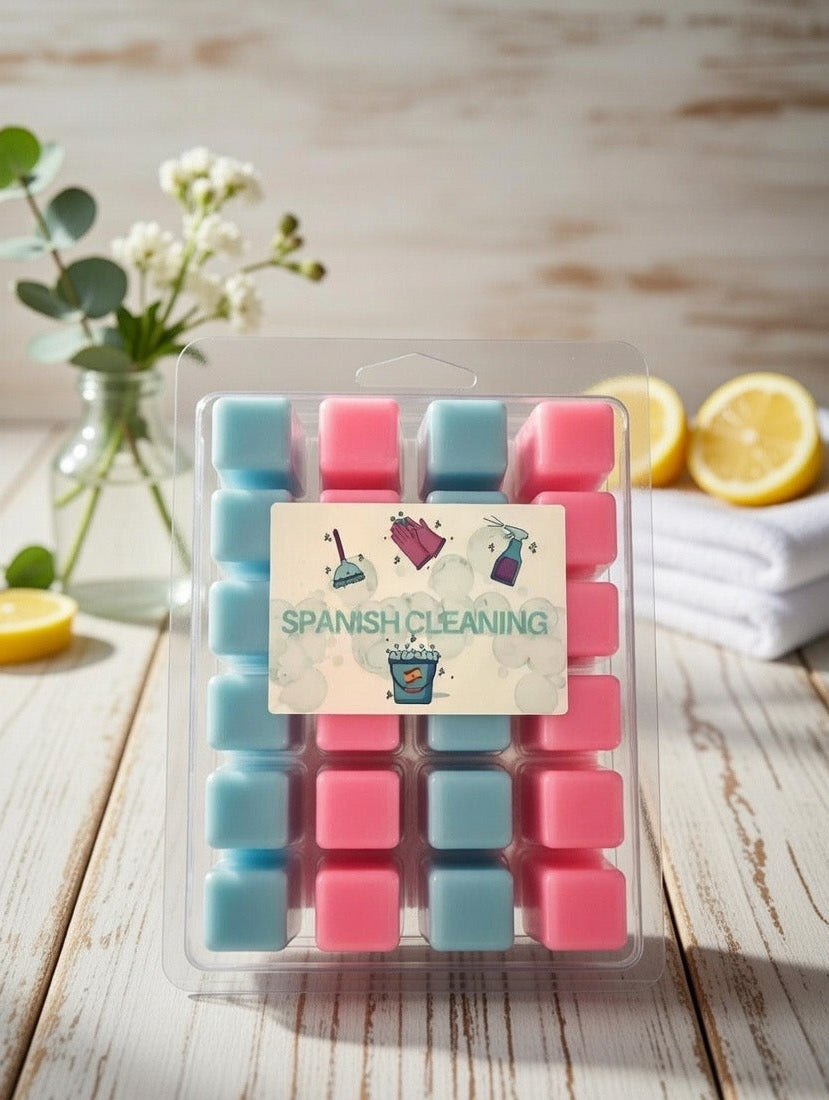 Spanish cleaning themed wax melts
