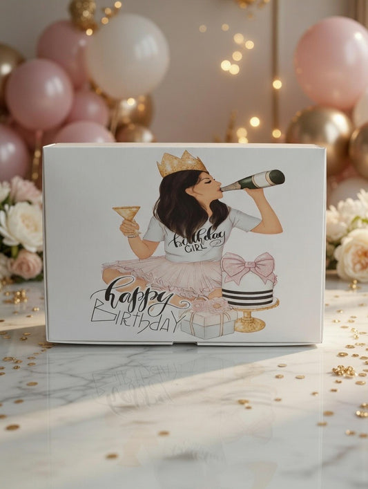 The birthday queen - Happy Birthday gift box - 12 melts.
