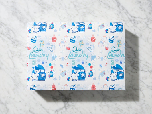 The Laundry Collection wax melt gift box - writing