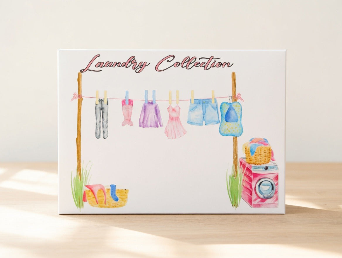 The Laundry Collection wax melt gift box - washing line