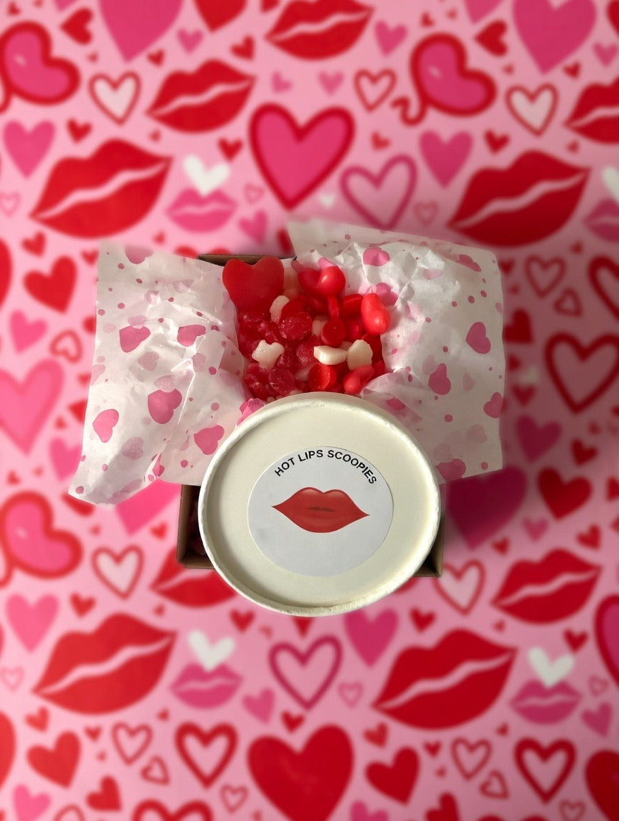 Hot lips scoopies 120g tubs