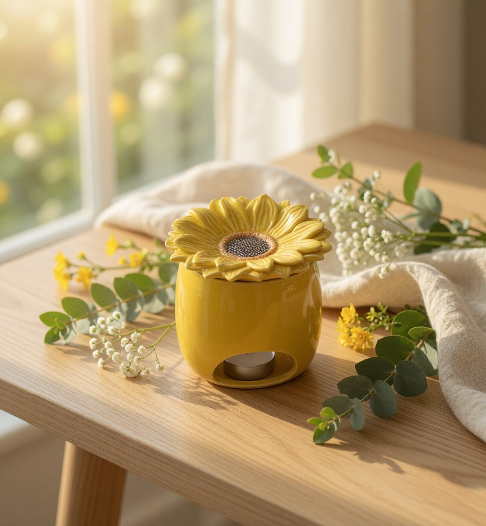 SUNFLOWER OIL BURNER AND WAX WARMER