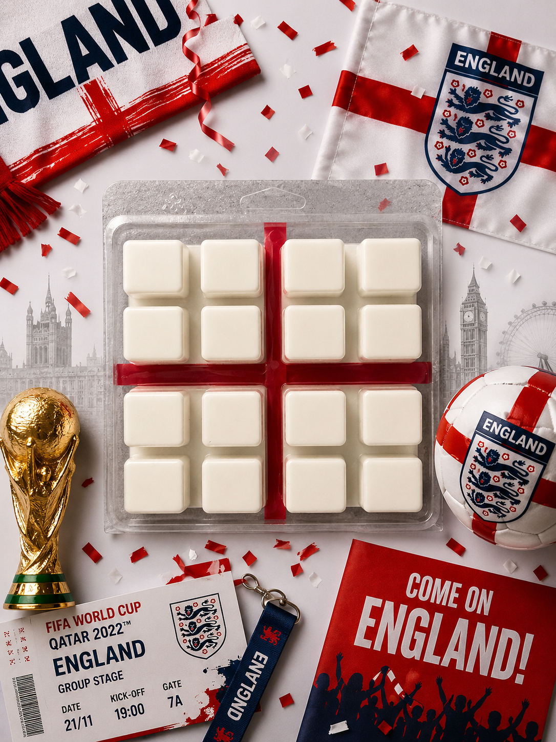 World Cup wax melt pack