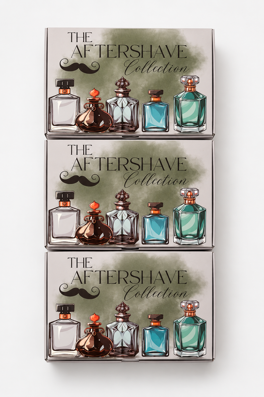 Clearance aftershave wax melt box 3 for £10