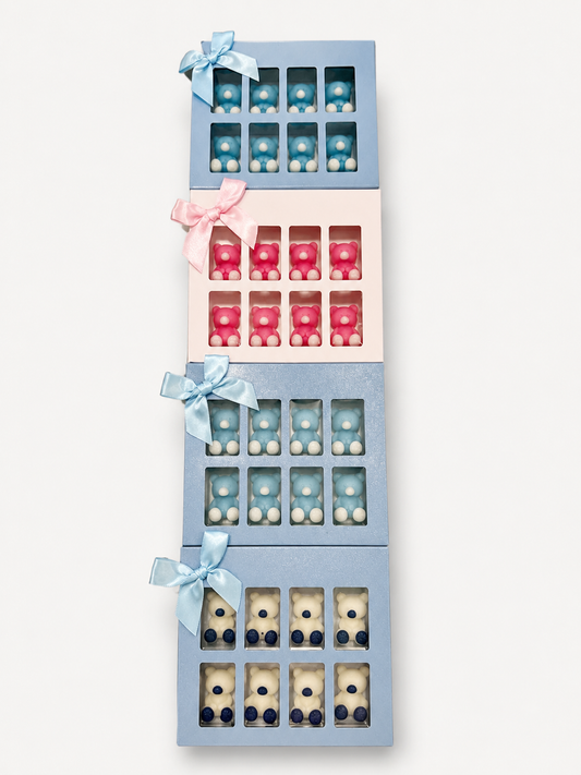 Clearance offer -4 for £10 wax melt bears gift boxes