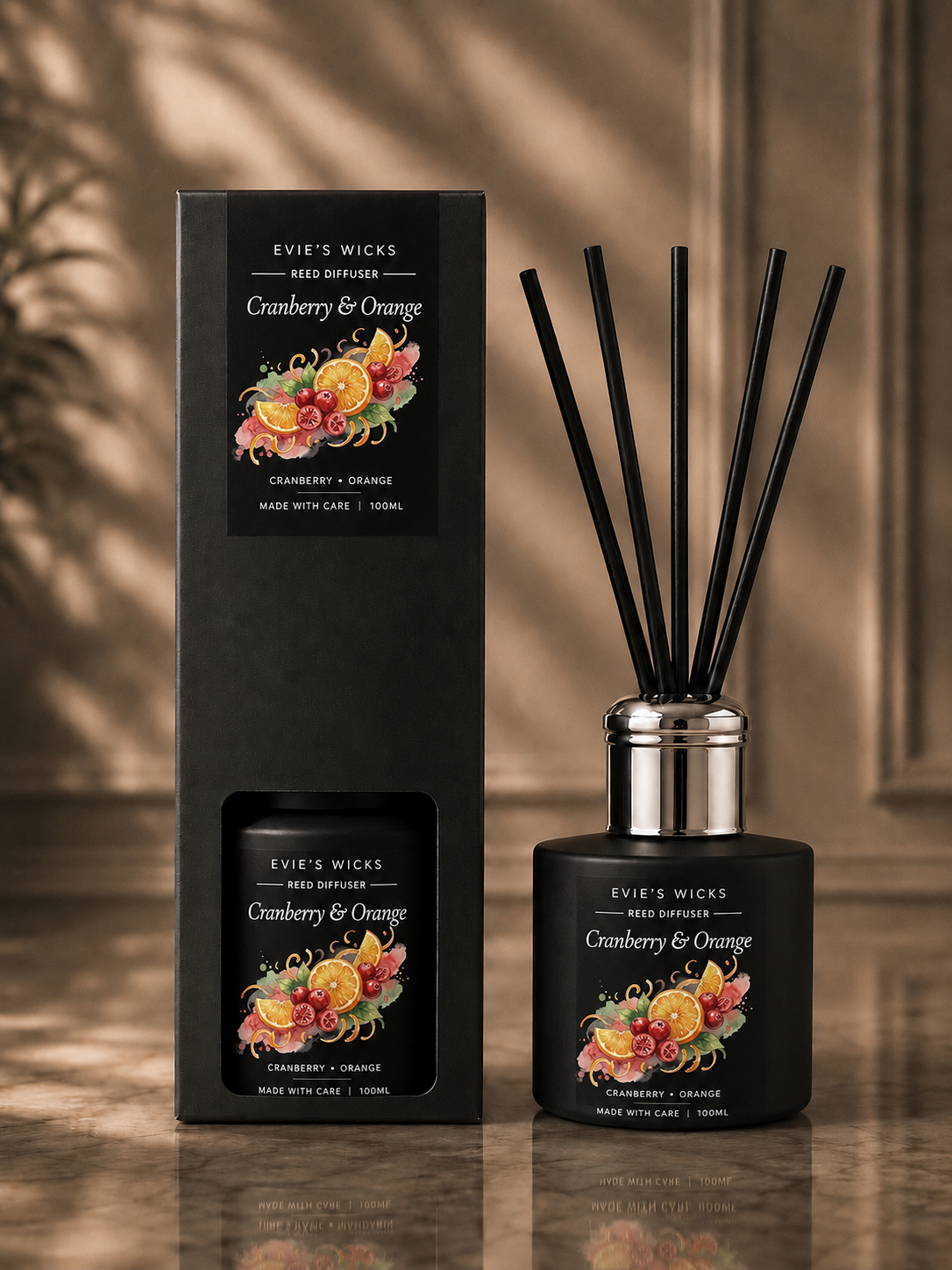 Cranberry & Orange Reed Diffuser