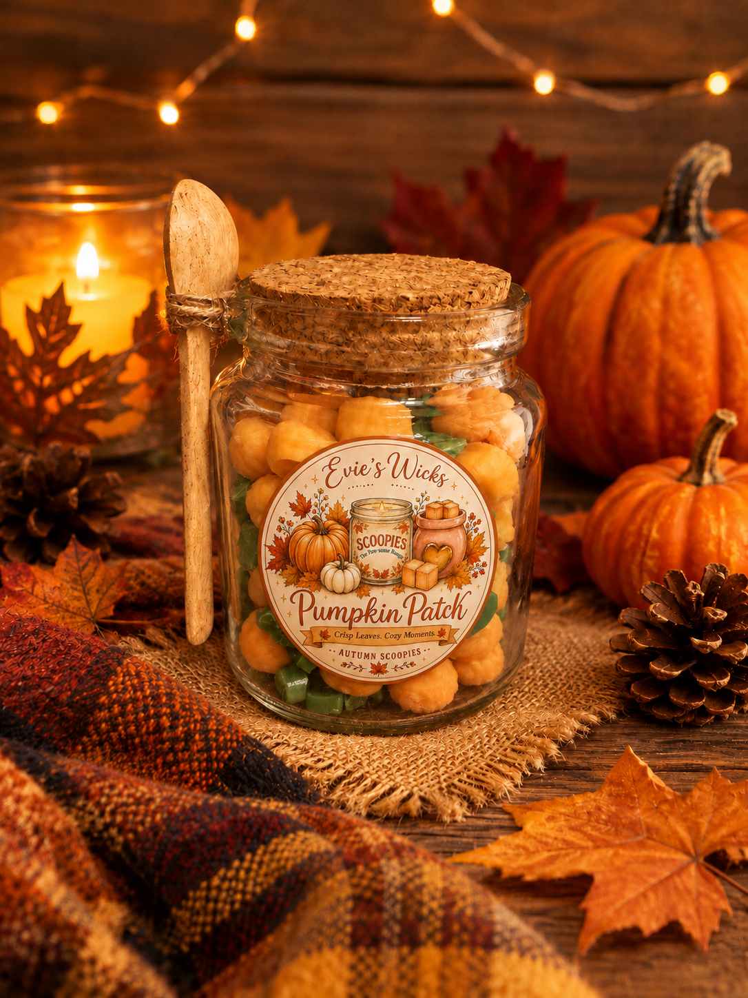 Pumpkin Patch Scoopie Jar